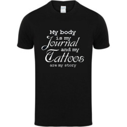 T-shirt DEVILISH - Grands parents branchés et tatoués - Homme/Femme