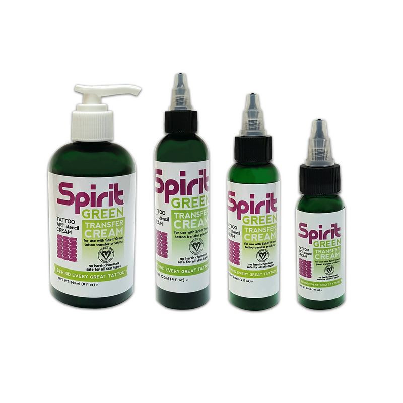 Spirit Green Transfert Tattoo Cream Spirit Green Transfert Tattoo Cream