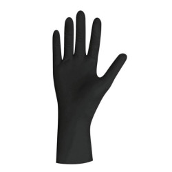 Gants UNIGLOVES Black Latex Gants UNIGLOVES Black Latex