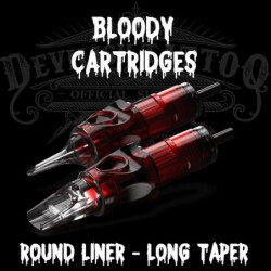 Cartouches Bloody Round Liner - Long Taper