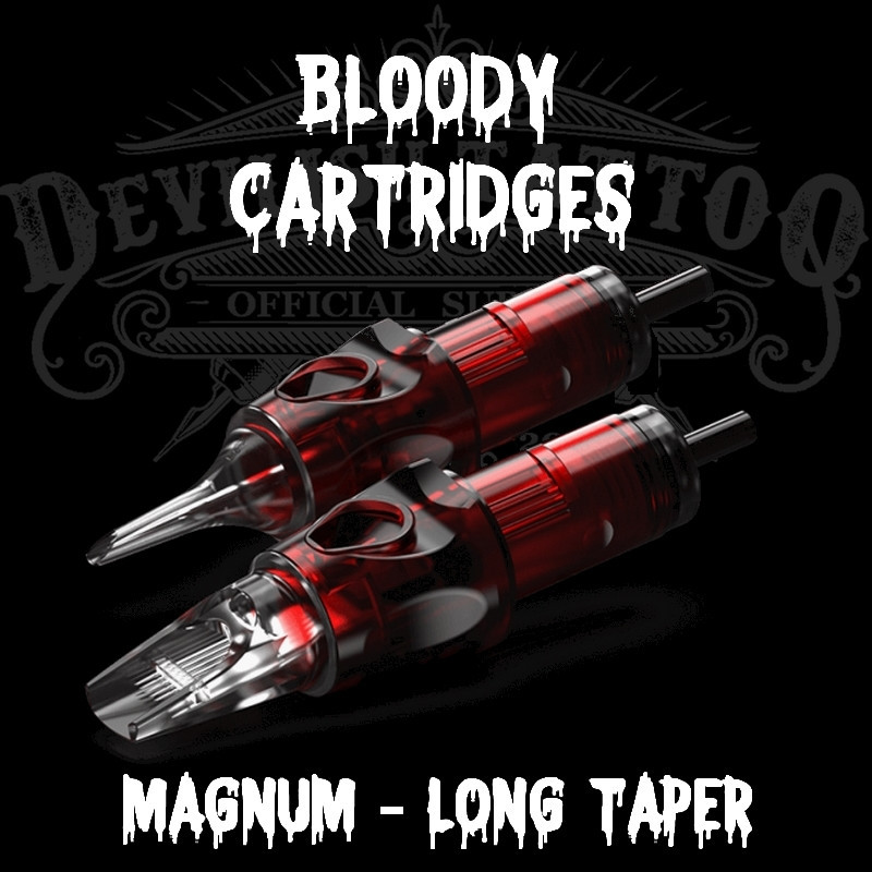 Cartouches Bloody Magnum - Long Taper Cartouches Bloody Magnum - Long Taper