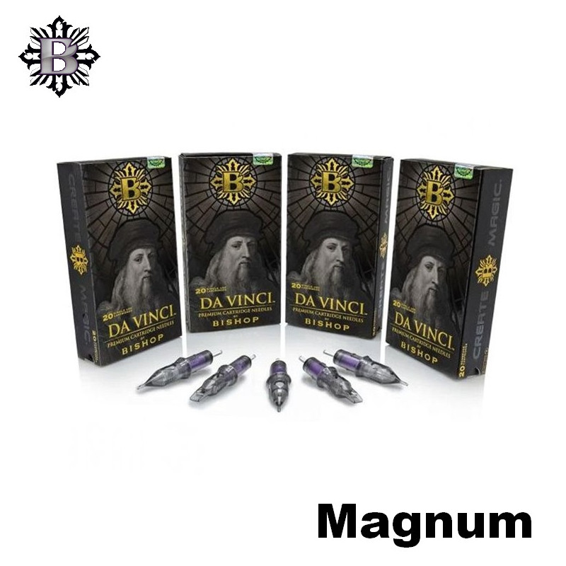 Boites de Cartouches Bishop DA VINCI V2 Magnum par 20