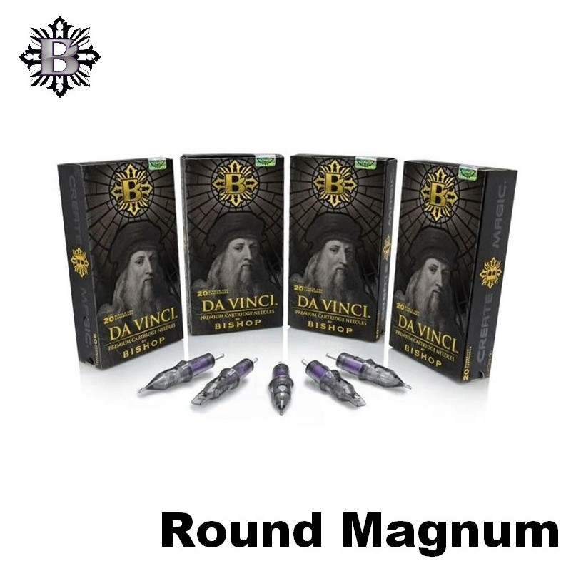 Boites de Cartouches Bishop DA VINCI V2 Round Magnum par 20