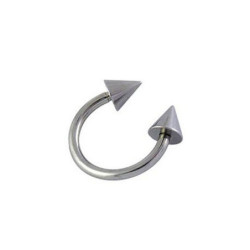 Piercing stérile BARBELLS circulaire Titane G23 Devilish Tattoo Piercing stérile BARBELLS circulaire Titane G23 Devilish Tattoo