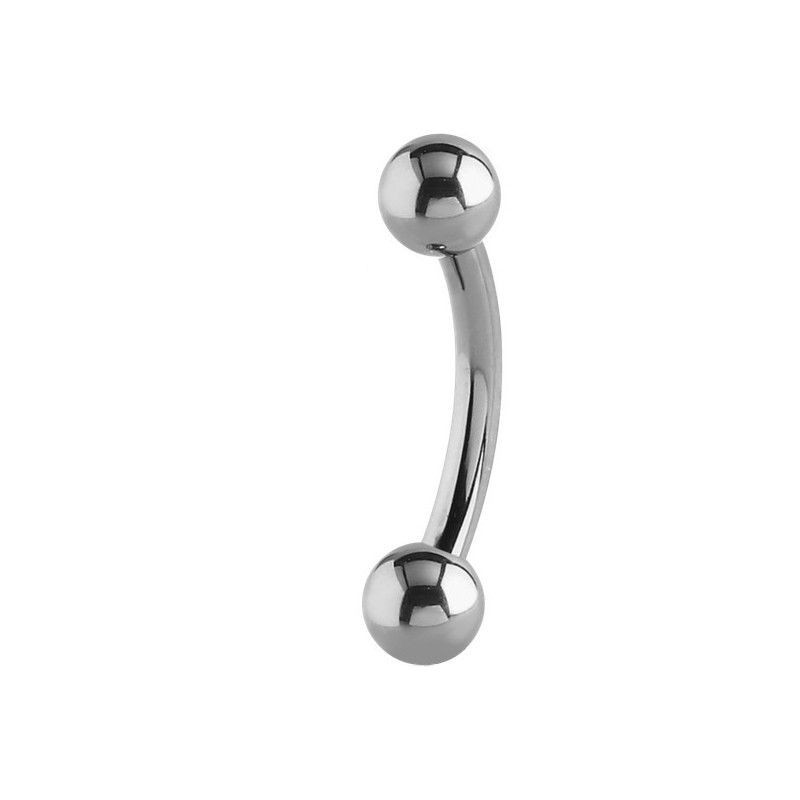 Piercing stérile BARBELLS courbé Titane G23 Devilish Tattoo Piercing stérile BARBELLS courbé Titane G23 Devilish Tattoo