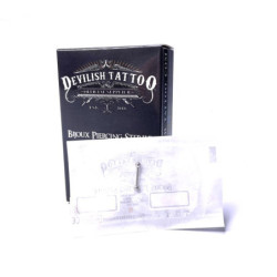 Piercing stérile BARBELLS droit Titane G23 Devilish Tattoo Piercing stérile BARBELLS droit Titane G23 Devilish Tattoo