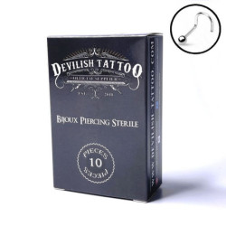 Piercing stérile NEZ Titane G23 Devilish Tattoo