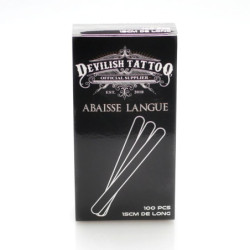 Abaisse Langue tatouage
