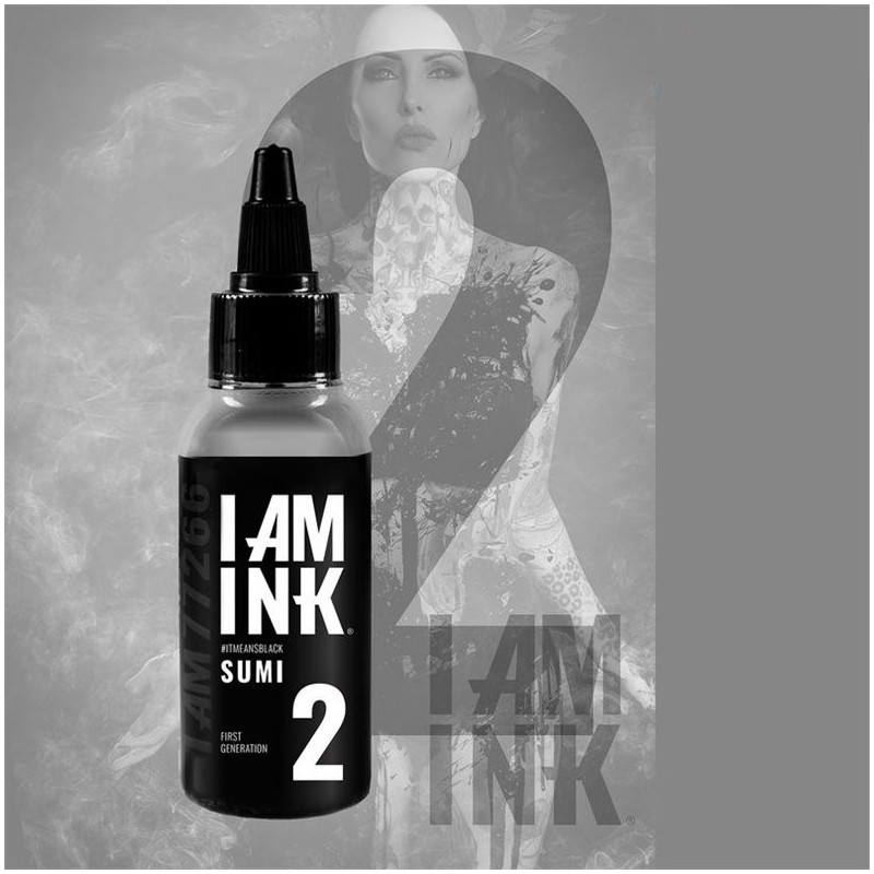 Encre I AM INK - First Generation - 2 Sumi Encre I AM INK - First Generation - 2 Sumi