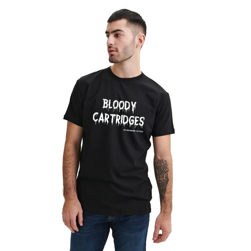 T-shirt Bloody Cartridges by Devilish Tattoo T-shirt Bloody Cartridges by Devilish Tattoo