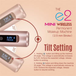 Réglage Machine AVA e2 Soul Nova Mini Makeup