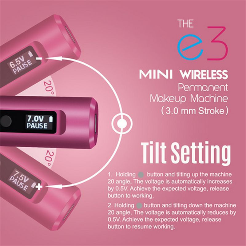 réglage du voltage Machine AVA e3 Soul Nova Mini Makeup