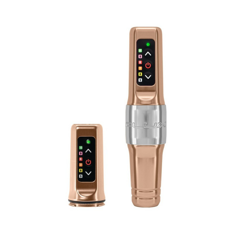 Machine MICROBEAU Flux Mini Champagne Gold avec 2 batterie Machine MICROBEAU Flux Mini Champagne Gold avec 2 batterie