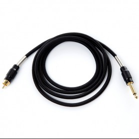 clip cord RCA premium 1.80m noir 