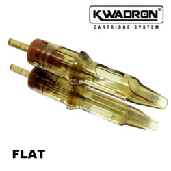 Cartouches KWADRON flat long taper par 20 pour tatouer