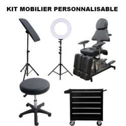 Kit mobilier tatoueur personnalisable