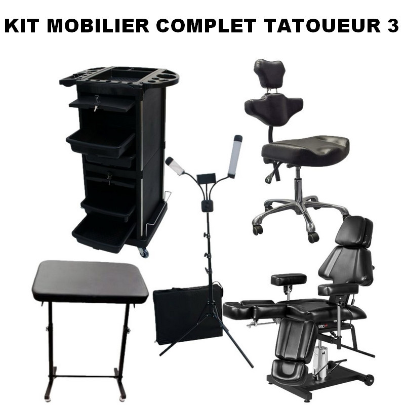 Kit mobilier complet tatoueur 3 Kit mobilier complet tatoueur 3