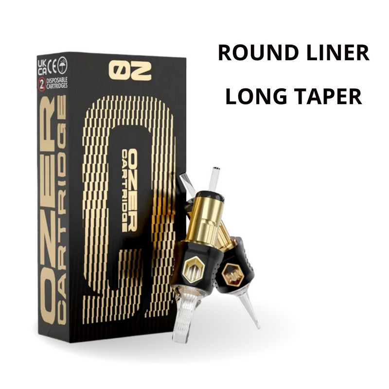 Cartouches OZER Round Liner - Long Taper Cartouches OZER Round Liner - Long Taper