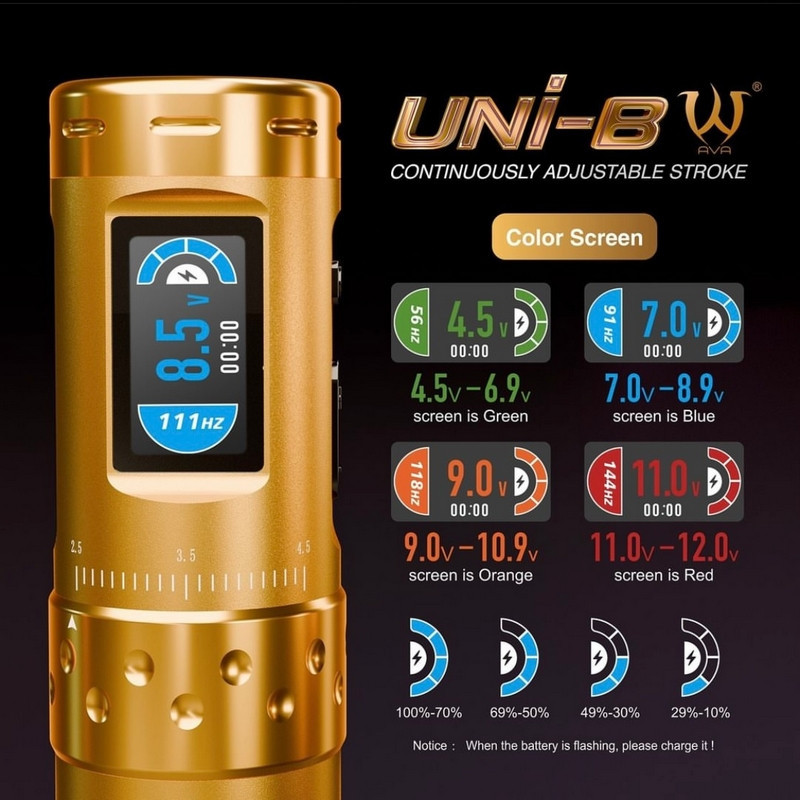 Machine AVA Wireless UNI-B - Course réglable Machine AVA Wireless UNI-B - Course réglable