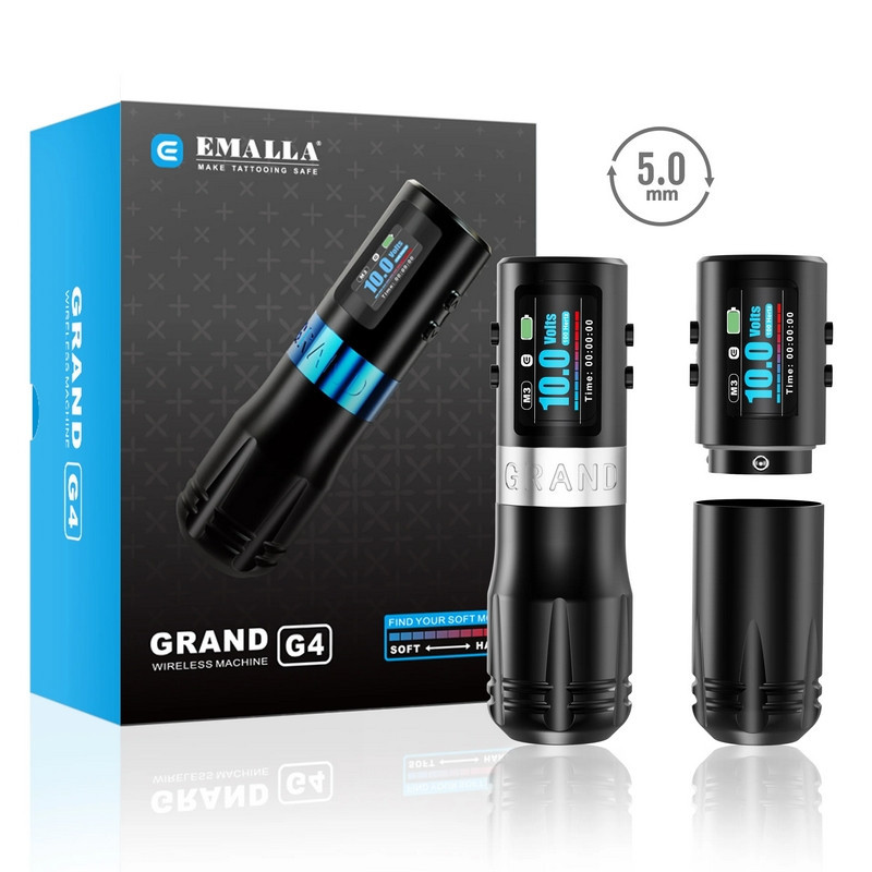 Machine EMALLA GRAND G4 Tattoo Pen - 5.0mm Machine EMALLA GRAND G4 Tattoo Pen - 5.0mm