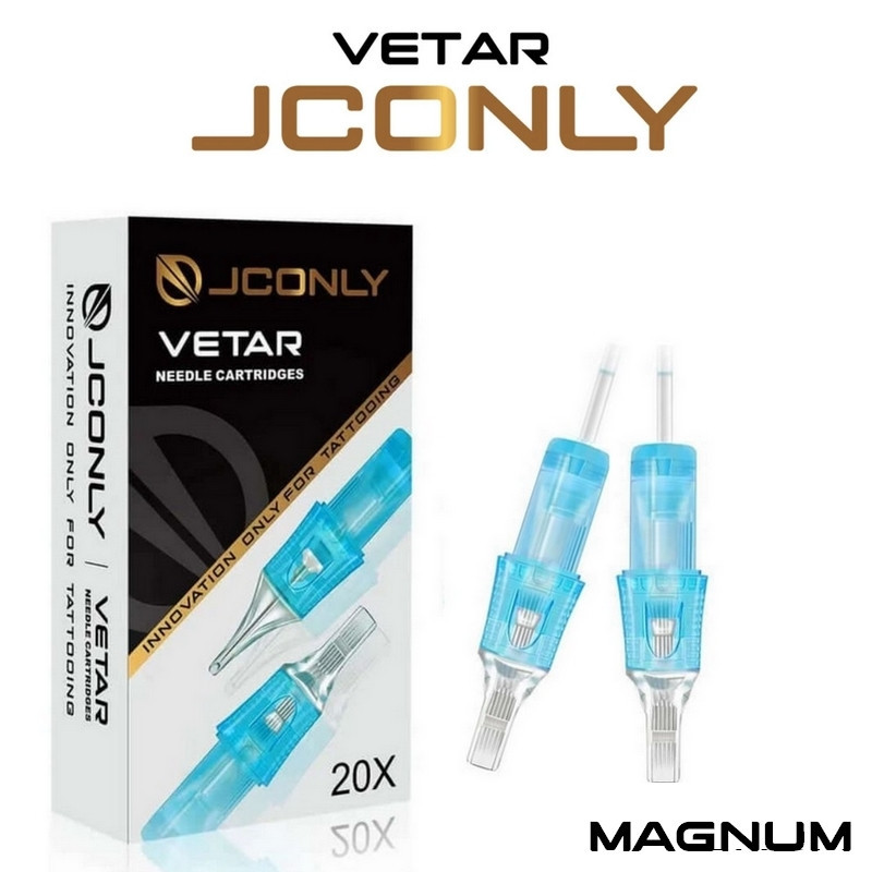 Cartouches JC ONLY Vetar Magnum - Long Taper Cartouches JC ONLY Vetar Magnum - Long Taper