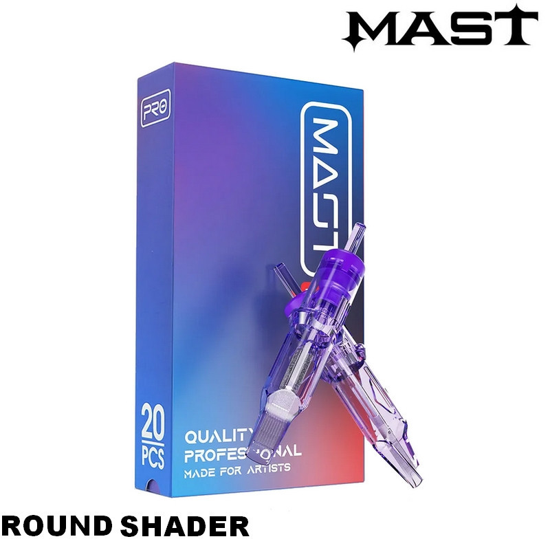 Cartouches MAST PRO Round Shader - Long Taper Cartouches MAST PRO Round Shader - Long Taper