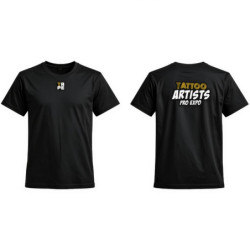 T-Shirt Noir Logo TAPE (Tattoo Artists Pro Expo)