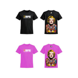 T-Shirt Marilyn & Logo TAPE (Tattoo Artists Pro Expo)
