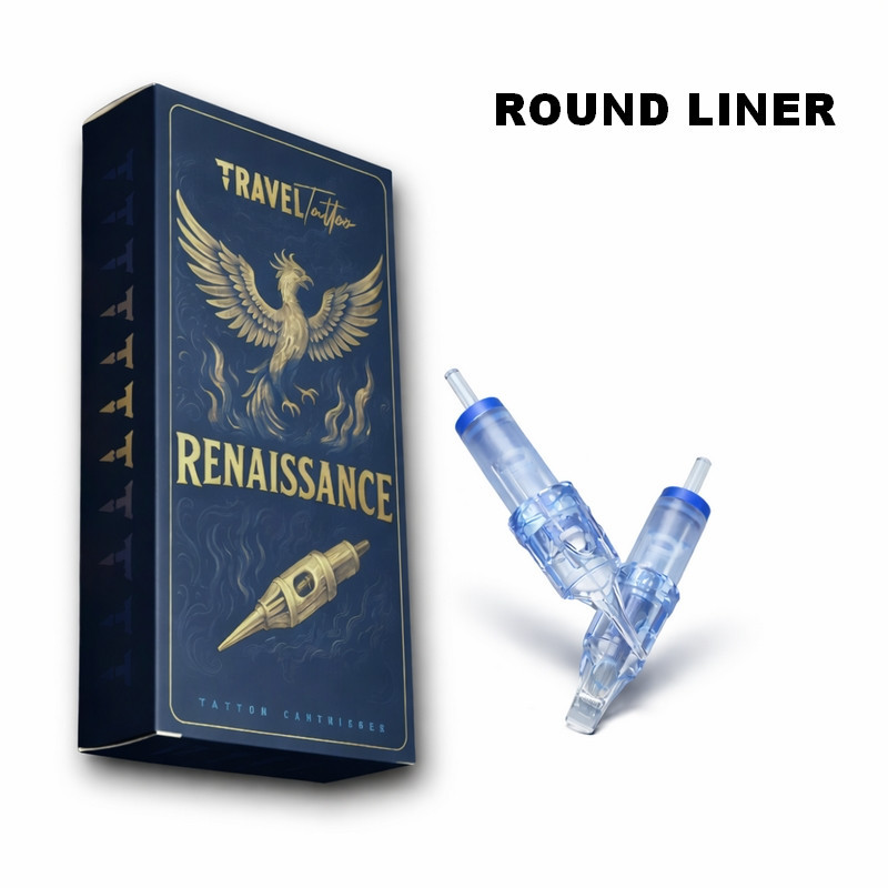 Cartouches RENAISSANCE TRAVEL TATTOO Round Liner Cartouches RENAISSANCE TRAVEL TATTOO Round Liner