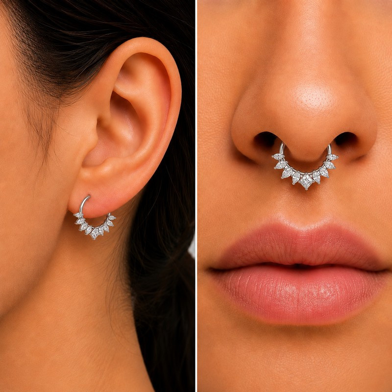 Piercing Anneau Clicker Astera 2