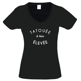 T-shirt DEVILISH - Tatoué(e) chiant(e) grande gueule - Homme/Femme