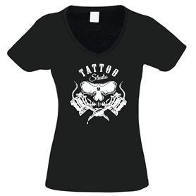 T-shirt DEVILISH - Tatoué(e) et bien élevé(e) - Homme/Femme