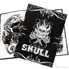 Livre tattoo Skull - 76 pages - Format A4
