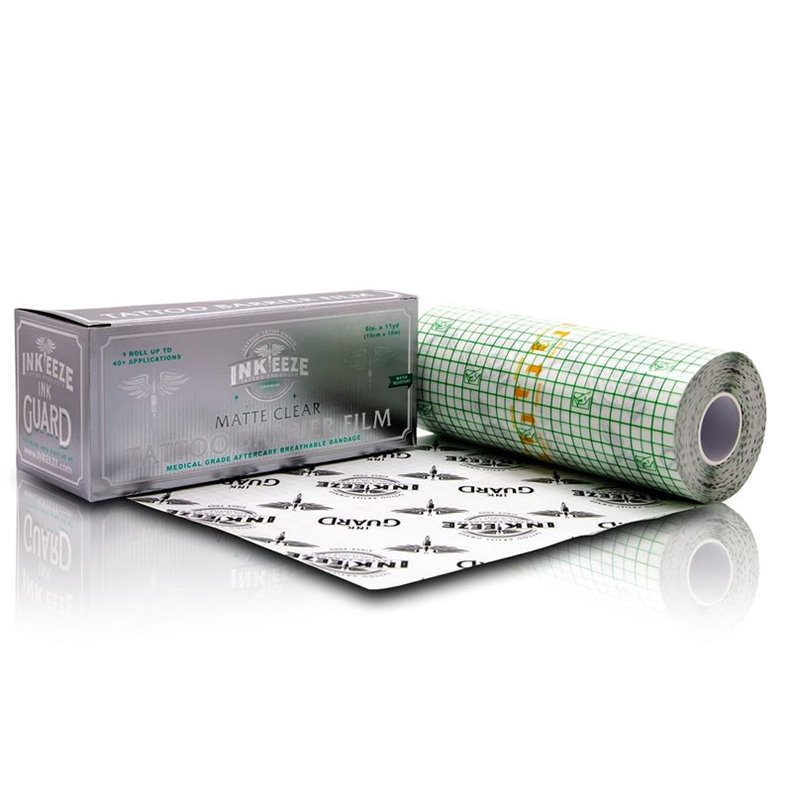 Film de Soin après Tatouage INKEEZE Barrier Film Matte Clear