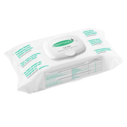 Lingettes nettoyantes et désinfectantes ASEPTONET x 100