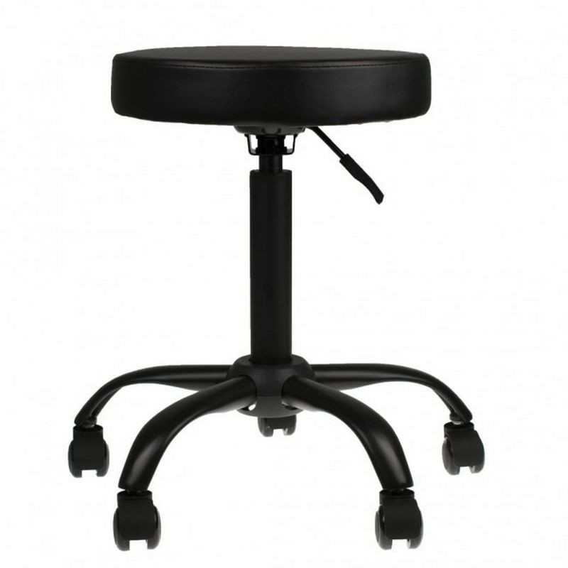 Tabouret Professionnel pour tatoueur noir