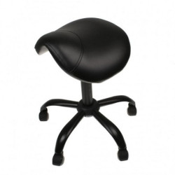 Tabouret Professionnel "selle de cheval" - Black