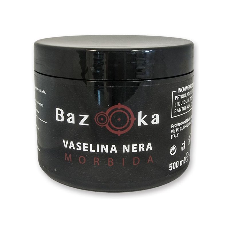 Vaseline noire BAZOOKA avec vitamine 500 gr