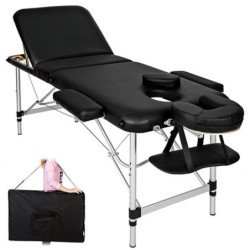 Table tatouage pliante - Pieds en aluminium