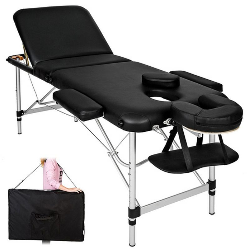 Table tatouage pliante - Pieds en aluminium