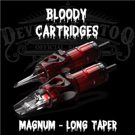Cartouches Bloody Magnum - Long Taper