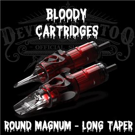 Cartouches Bloody Round Magnum - Long Taper