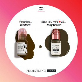 Nuancier comparatif Foxy Brown 15ml