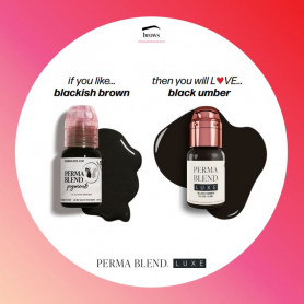Nuancier comparatif Black Umber 15ml