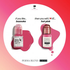 Nuancier comparatif Hot Pink 15ml