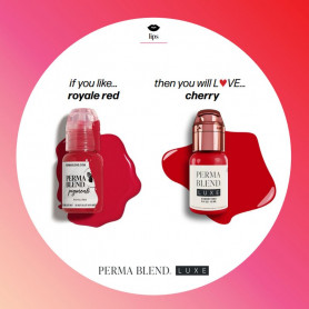 Nuancier comparatif Cherry Red 15ml