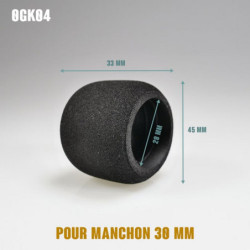 Surmanchon en mousse Ø45mm - Grip Ø30mm - Long 33mm