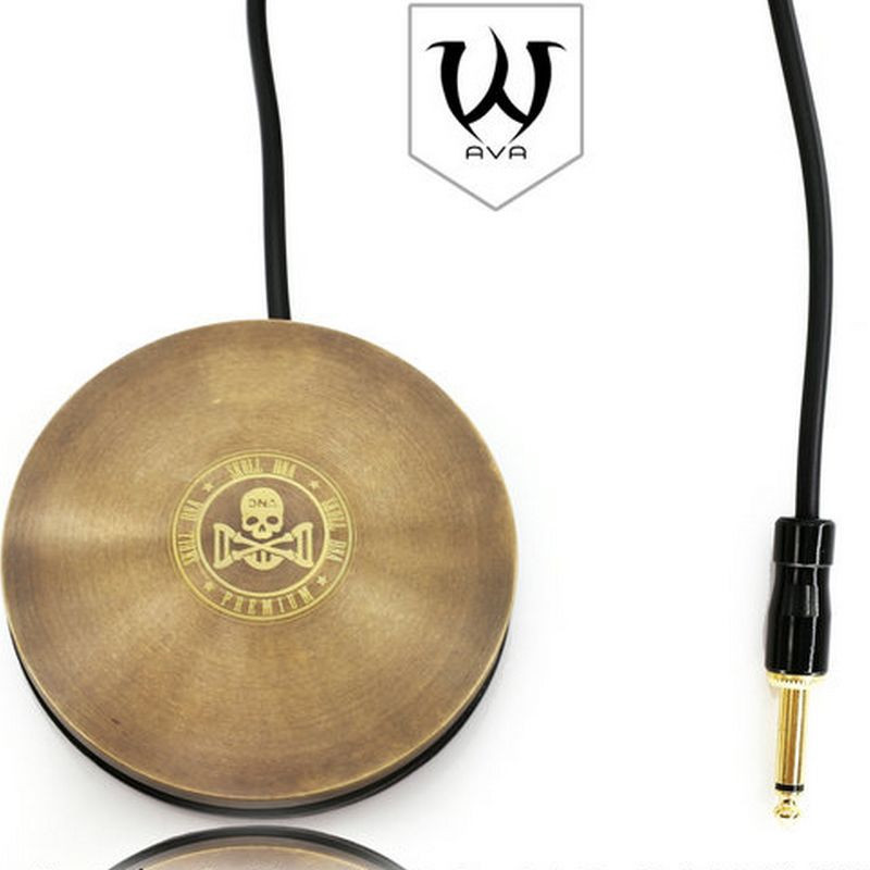 Pedale ronde AVA Sull Brass 360°