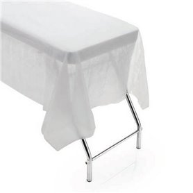 Protection blanche pour Table 140x240cm - 10 unités