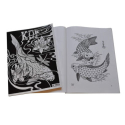 Livre tattoo Carpe Koi By Horimouja
